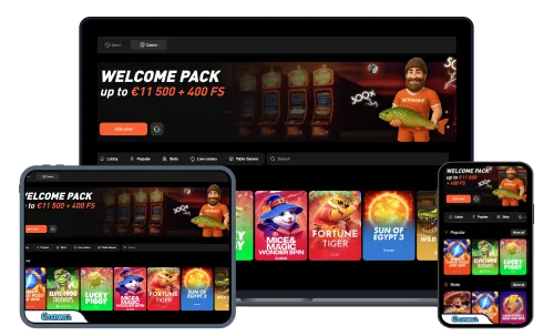 BetOranje Casino App-schermafbeelding